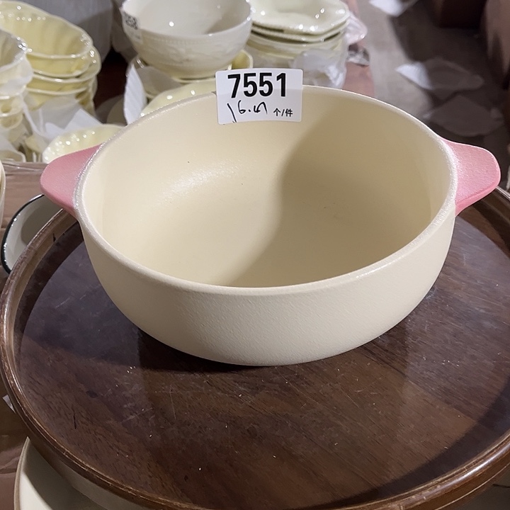 瓷微瑕外贸餐具7551