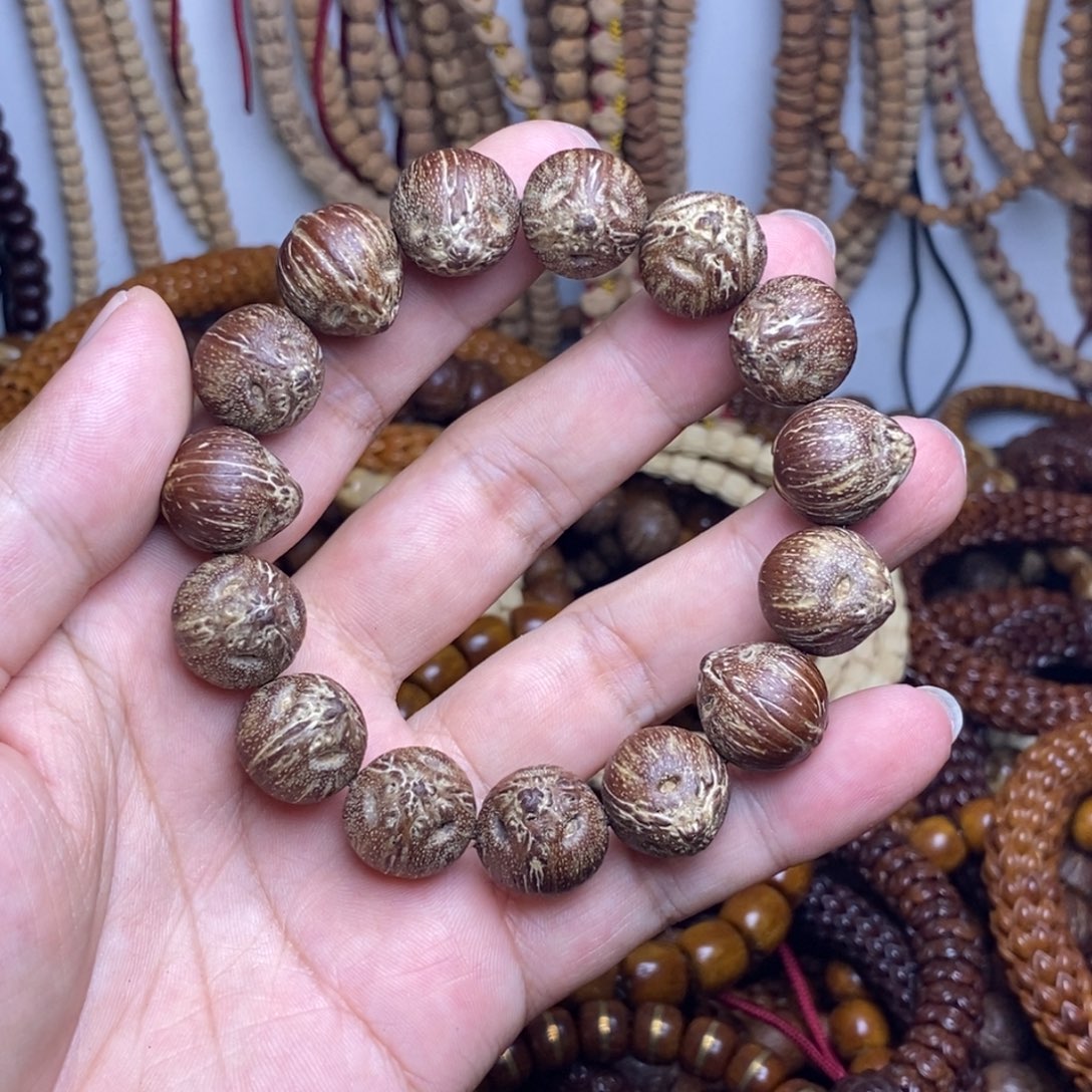 手串紫金鼠正圆原皮15尺寸