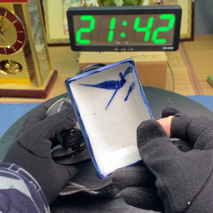 摆件有瑕疵不能用