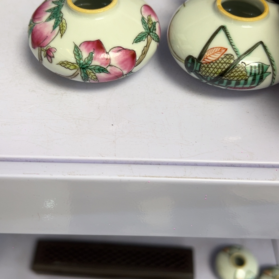 太***火瓷片瓷器摆件清货清