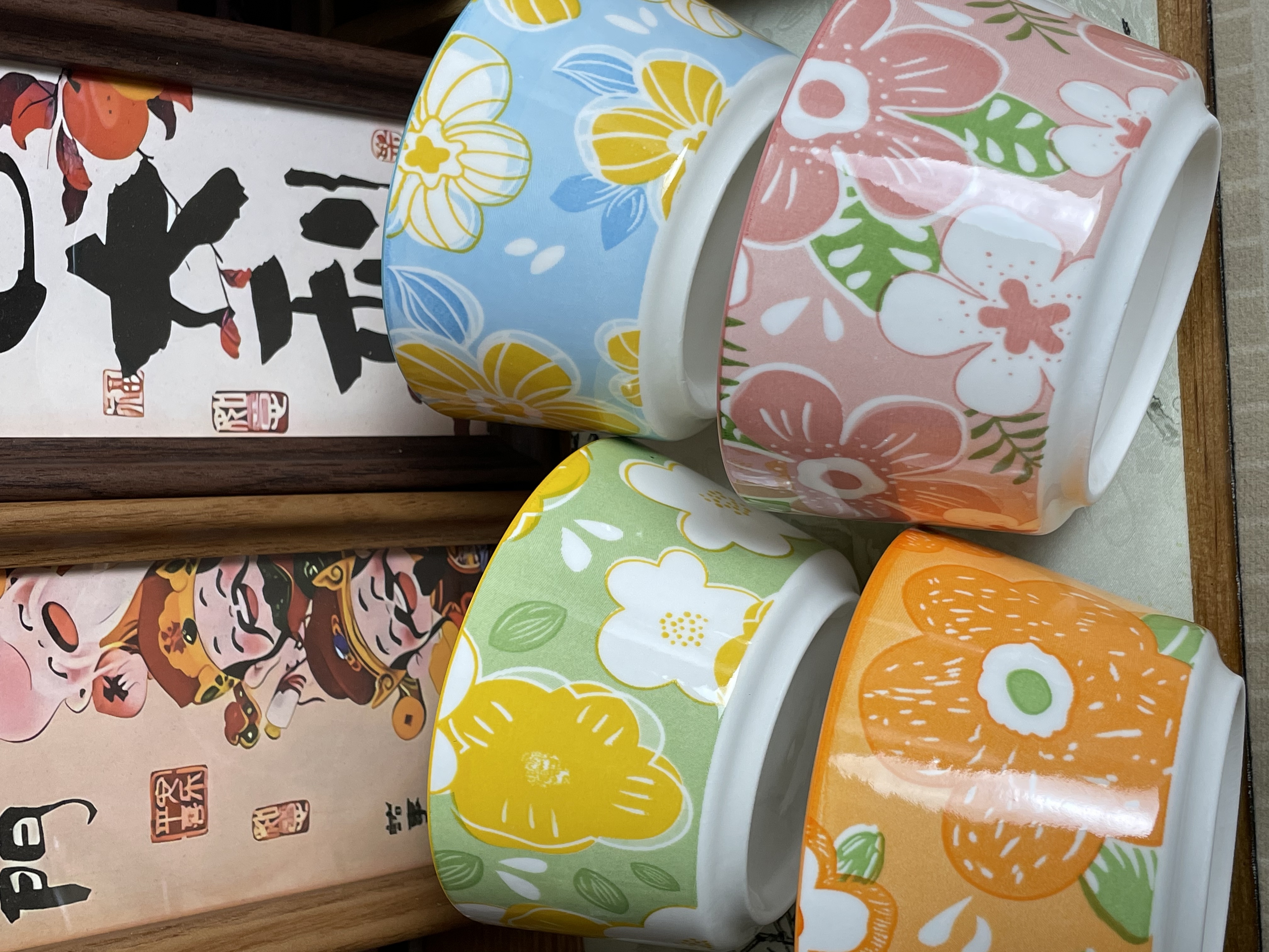 陶瓷餐具可爱米饭碗家用高颜值