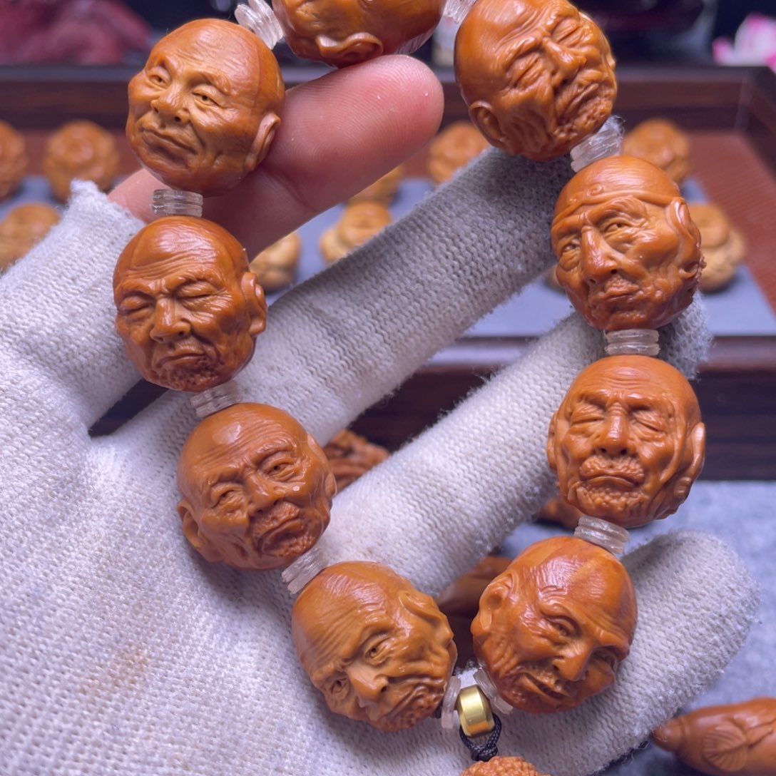 只***卡橄榄核手串/手链橄榄核