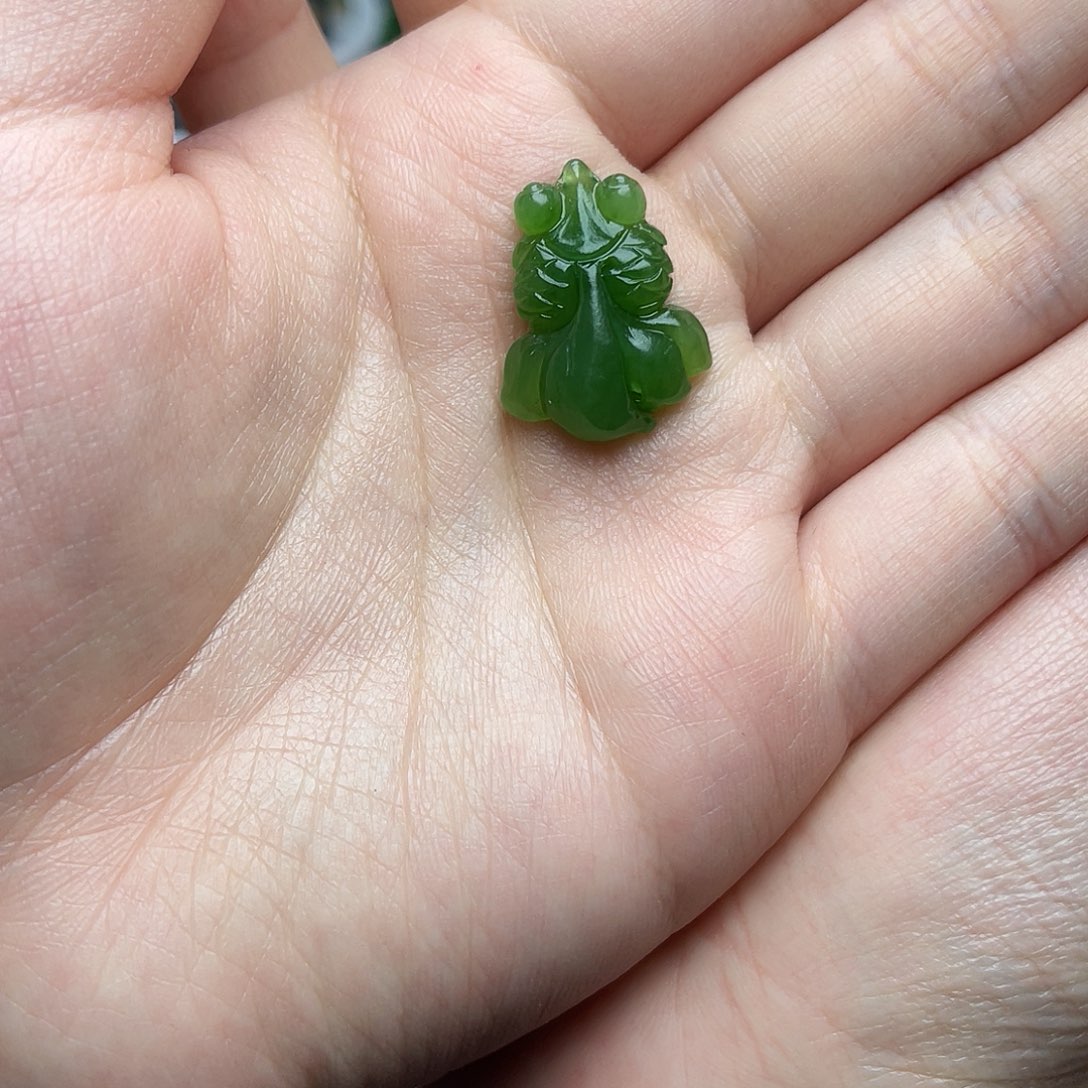 和田玉未镶嵌颈饰06