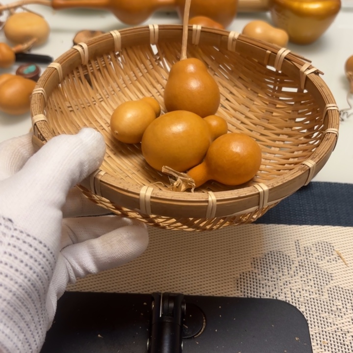 田***殿天然手捻老皮葫芦