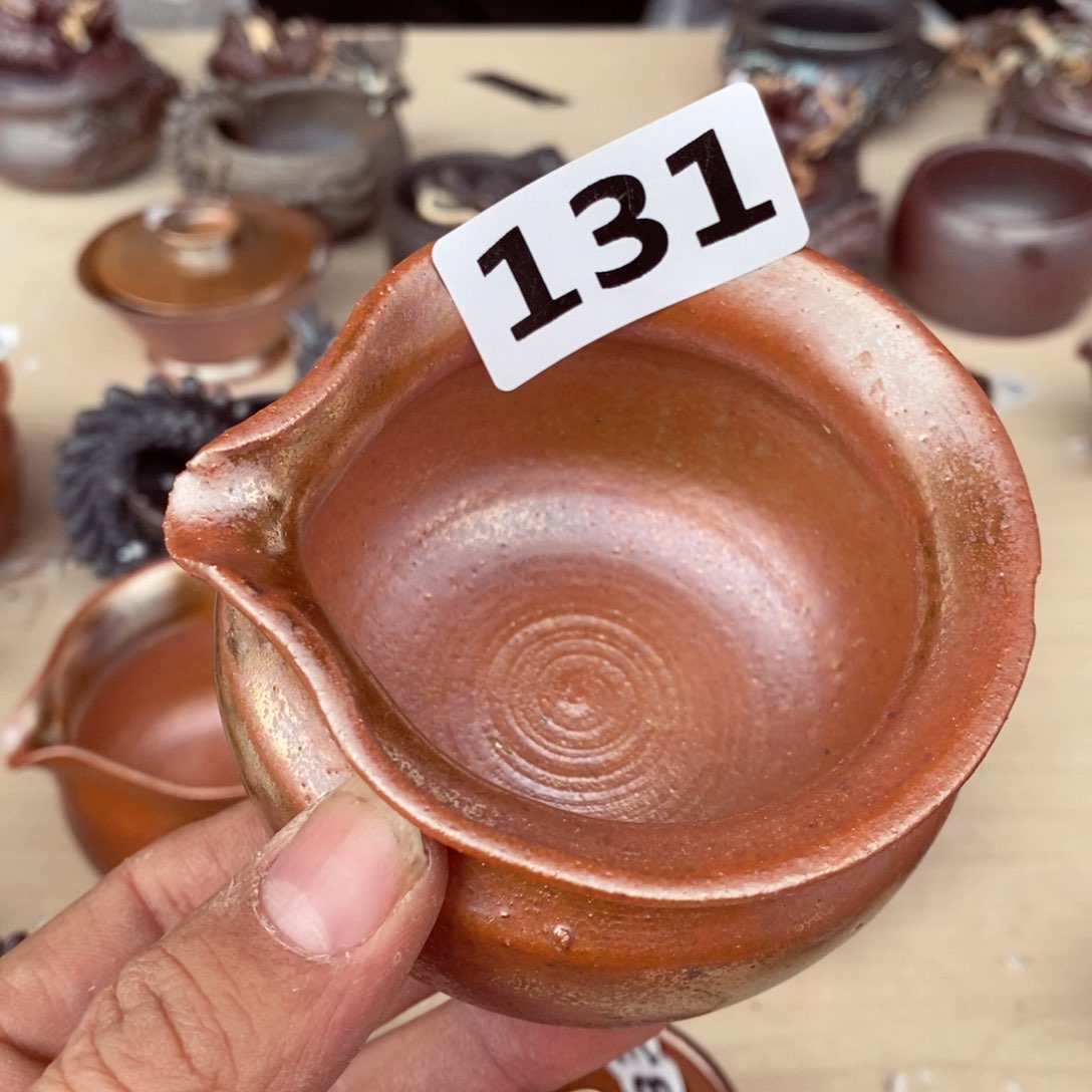 柴烧茶具陶瓷杯子