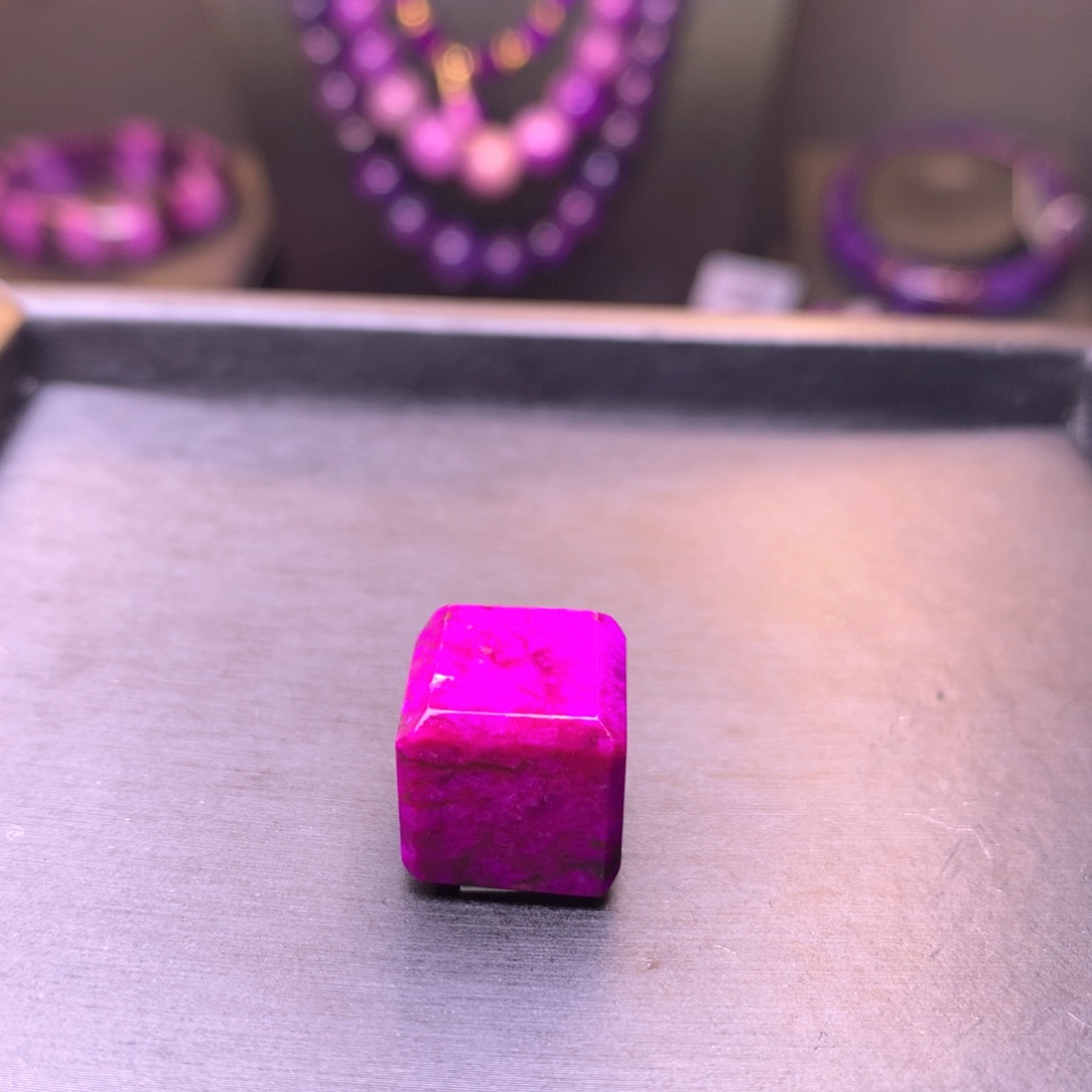 苏纪石（舒俱来）丝绒方糖未镶嵌