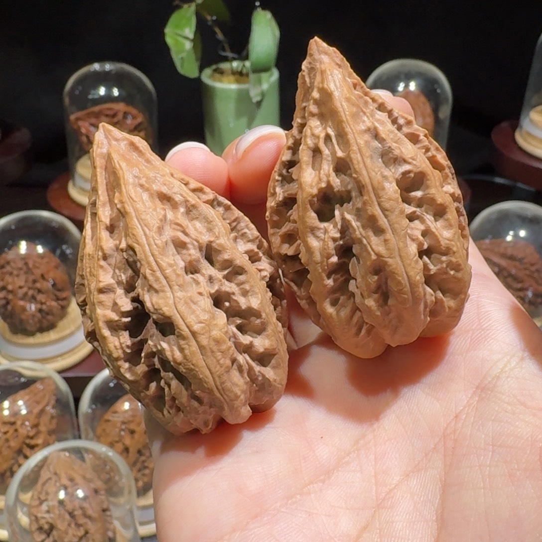 把件文玩核桃粗筋八棱通天塔