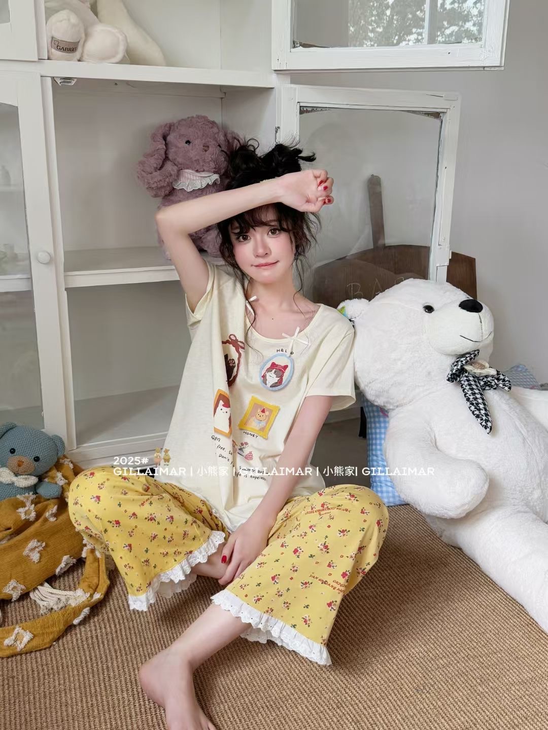 小熊家正品睡衣 福利集合链接NO退NO换 夏季休闲家居服