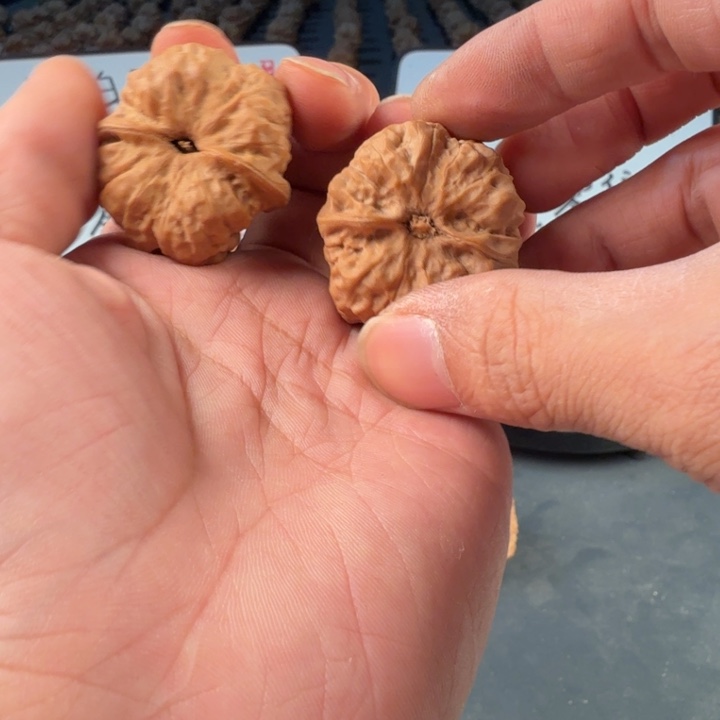 枫***印文玩核桃吊坠蛤蟆的眼睛是