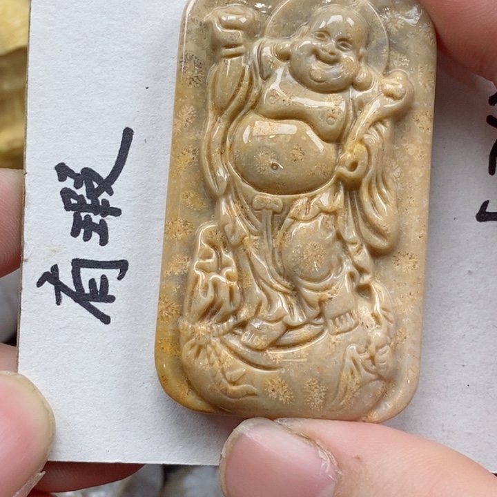 颈饰未镶嵌硅化珊瑚（珊瑚玉）