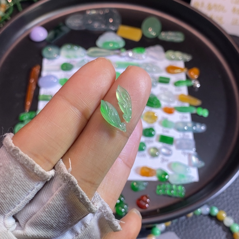 【闪购商品】翡翠挂件未镶嵌玉兰花