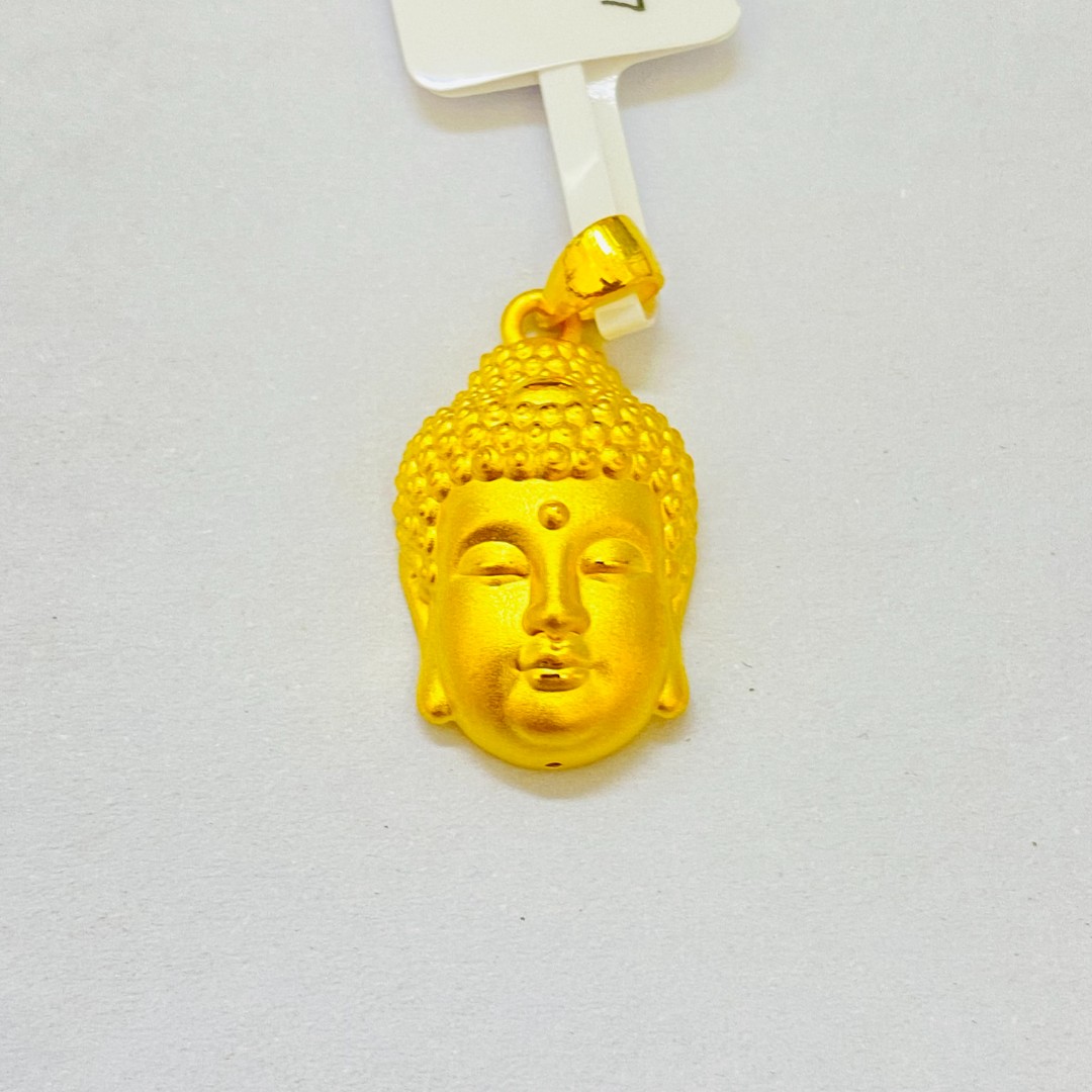 【旺旺金选】 足金999 佛头  1.67