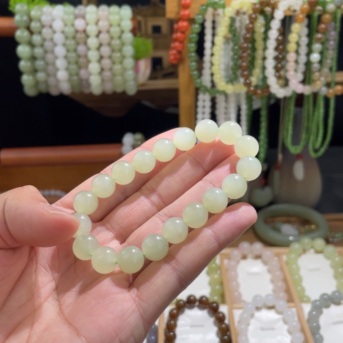 【闪购商品】和田玉手串未镶嵌