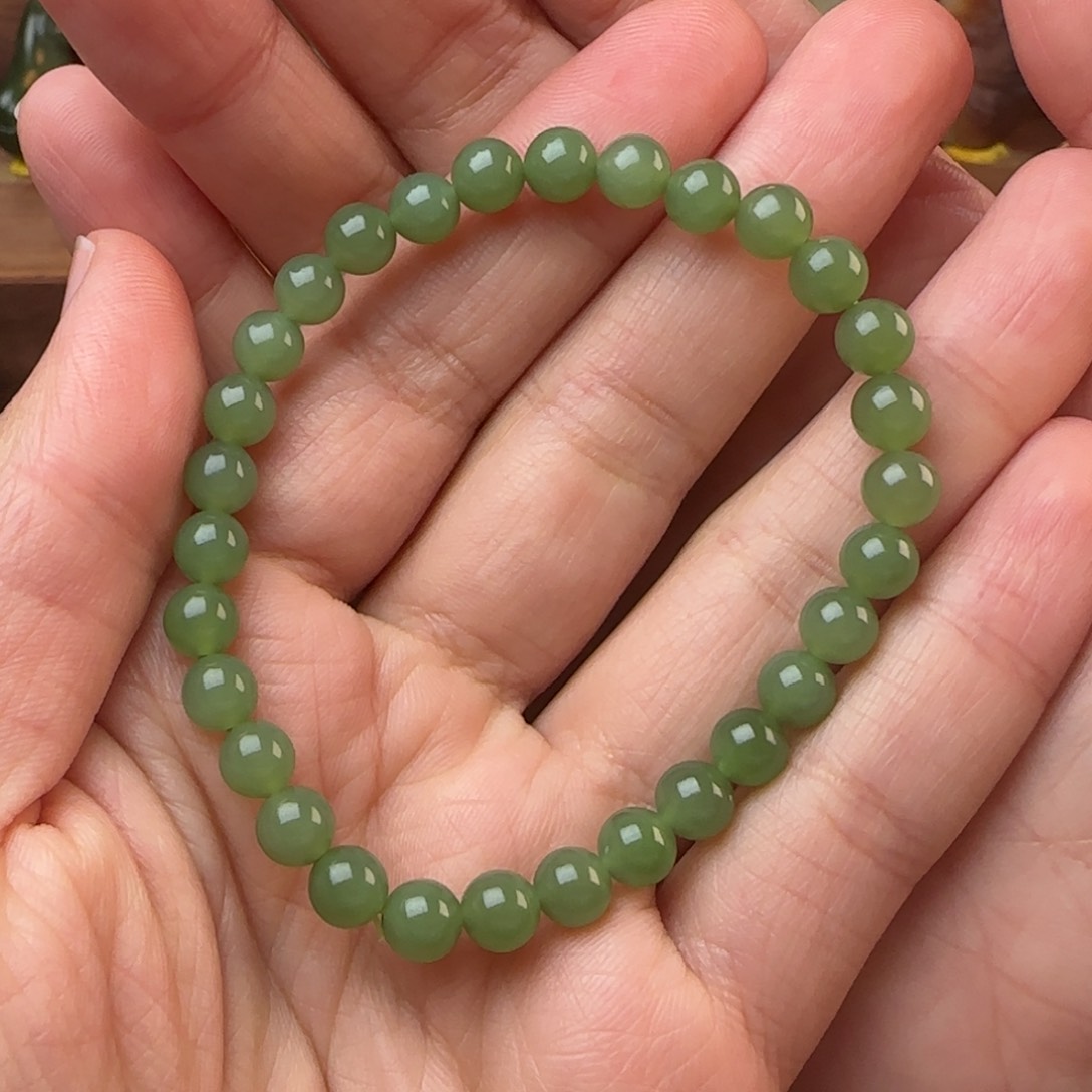 和田玉手链未镶嵌