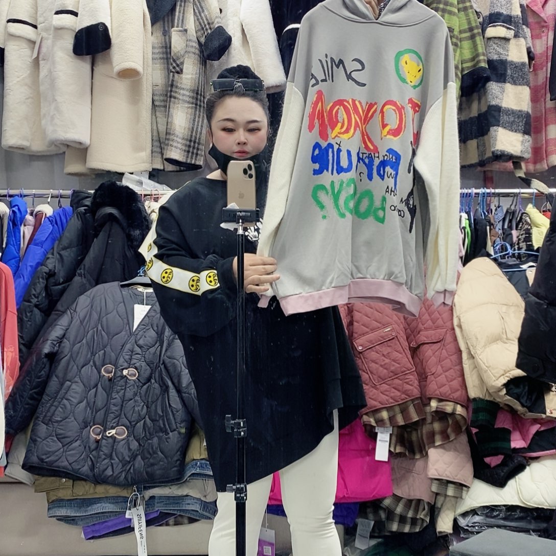 100-170斤 时尚毛圈卫衣