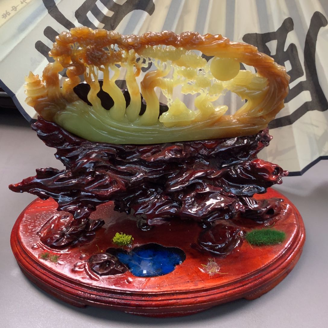 和田玉摆件未镶嵌