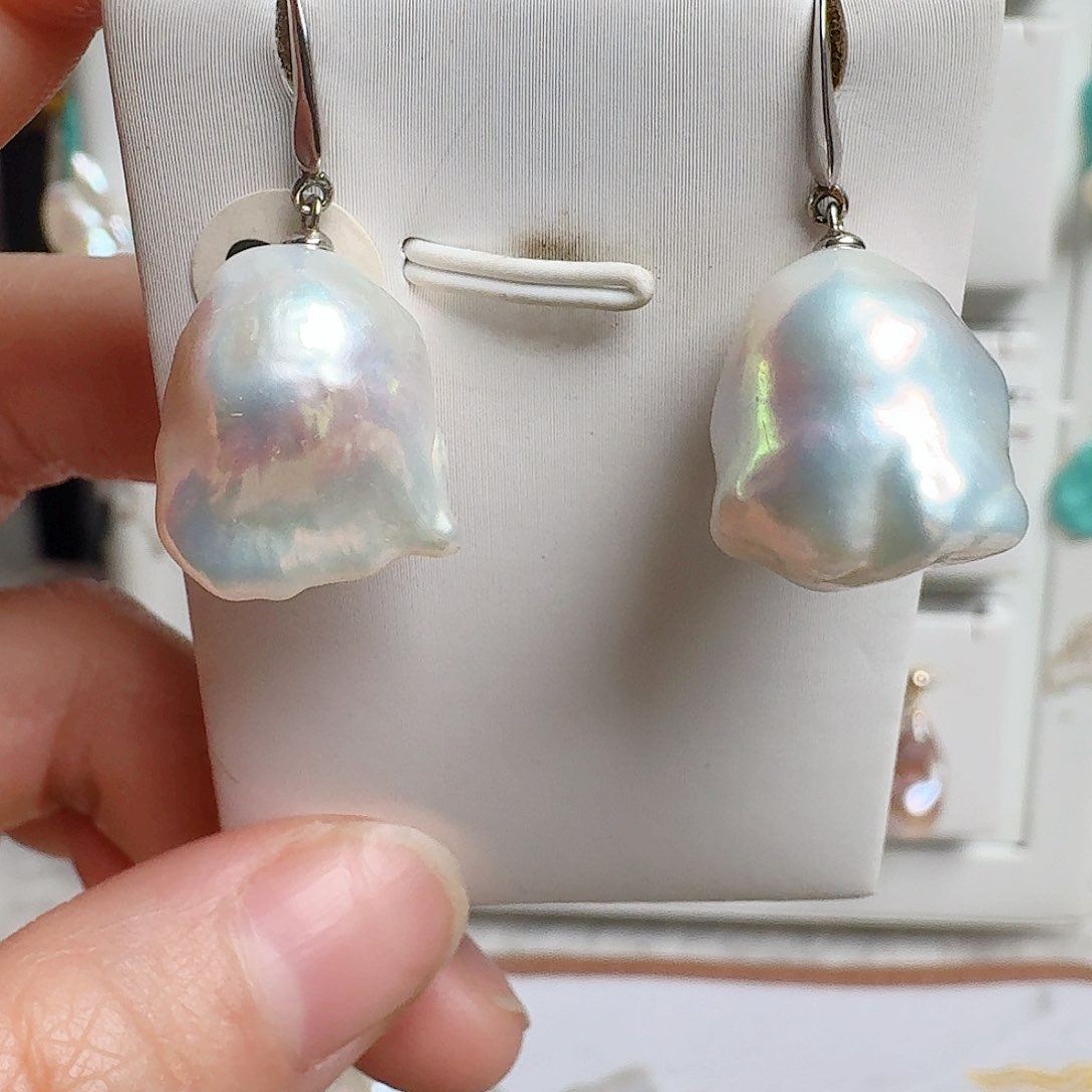 淡水珍珠颈饰银S925镶嵌