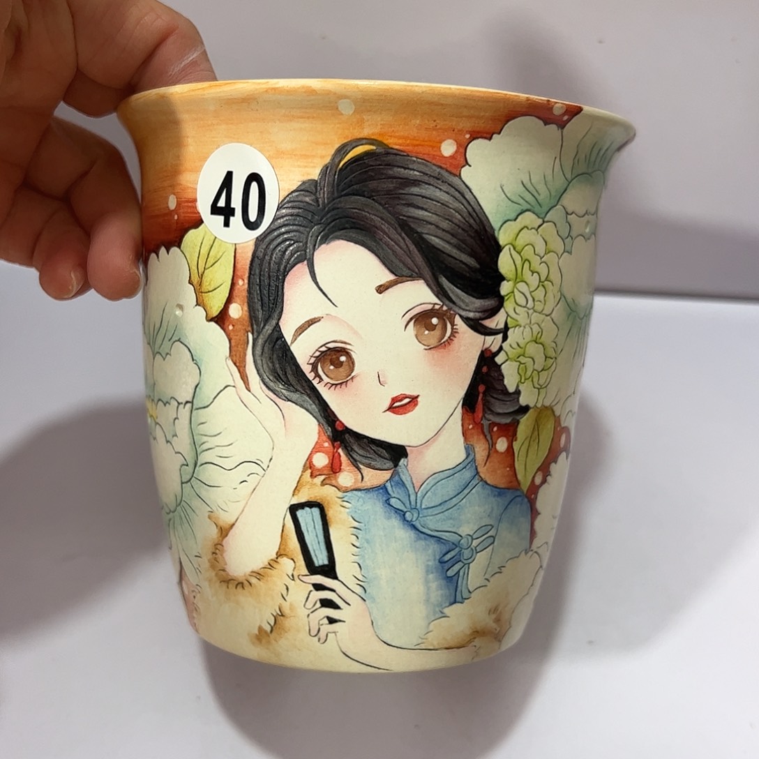 景德镇陶瓷花盆景德镇陶瓷花盆
