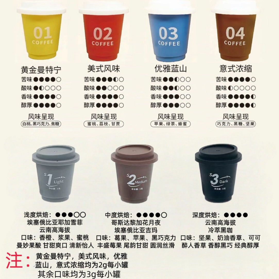 个人单【冷萃冻干黑咖啡】0糖0脂黑咖啡速溶冷/热双泡云南高海拔