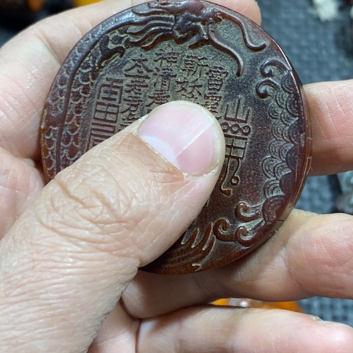 滴血莲花菩提吊坠