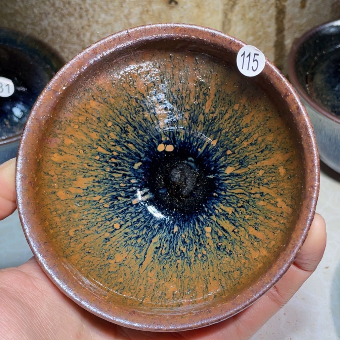 茶盏龙窑柴烧建盏115
