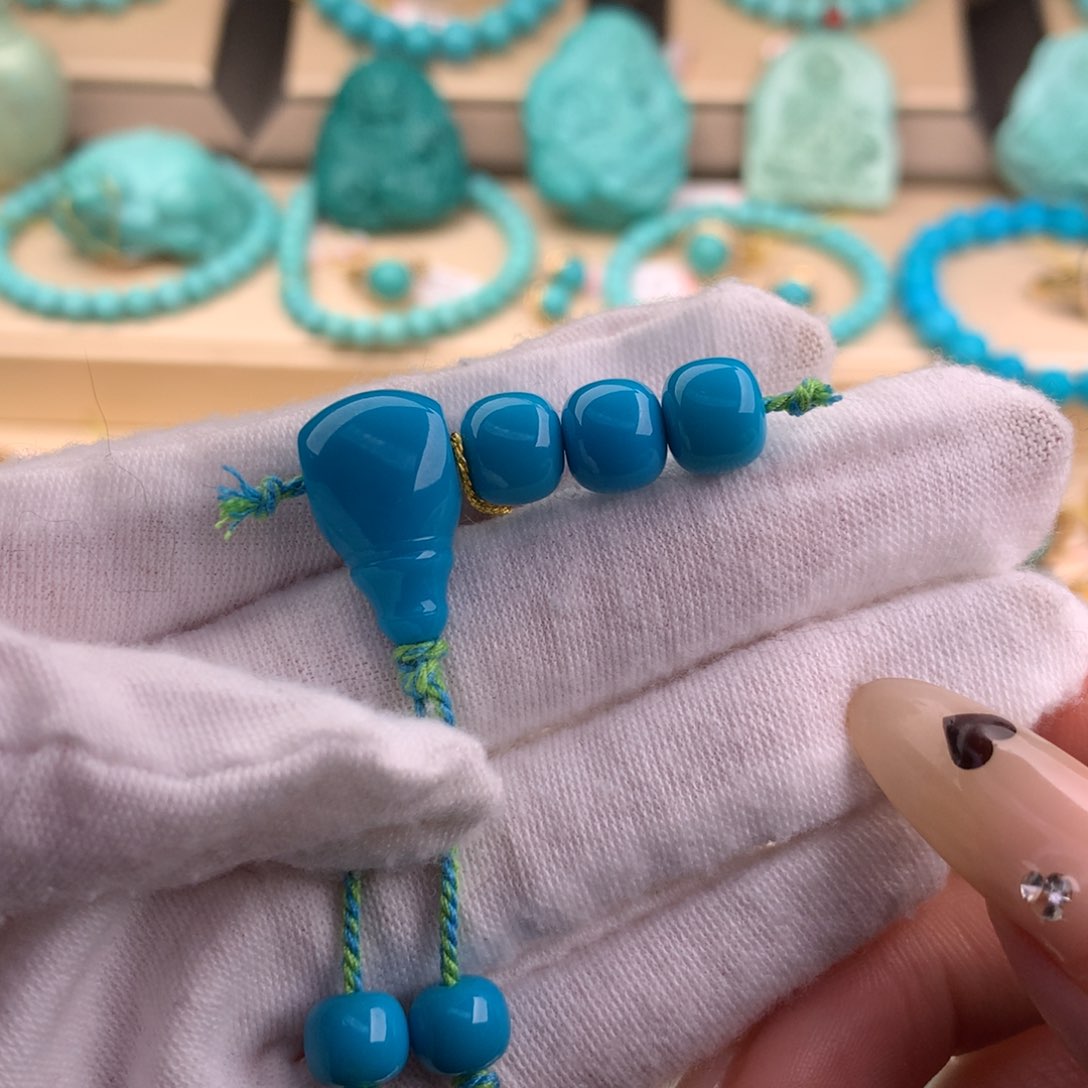 绿松石珠宝奇石未镶嵌