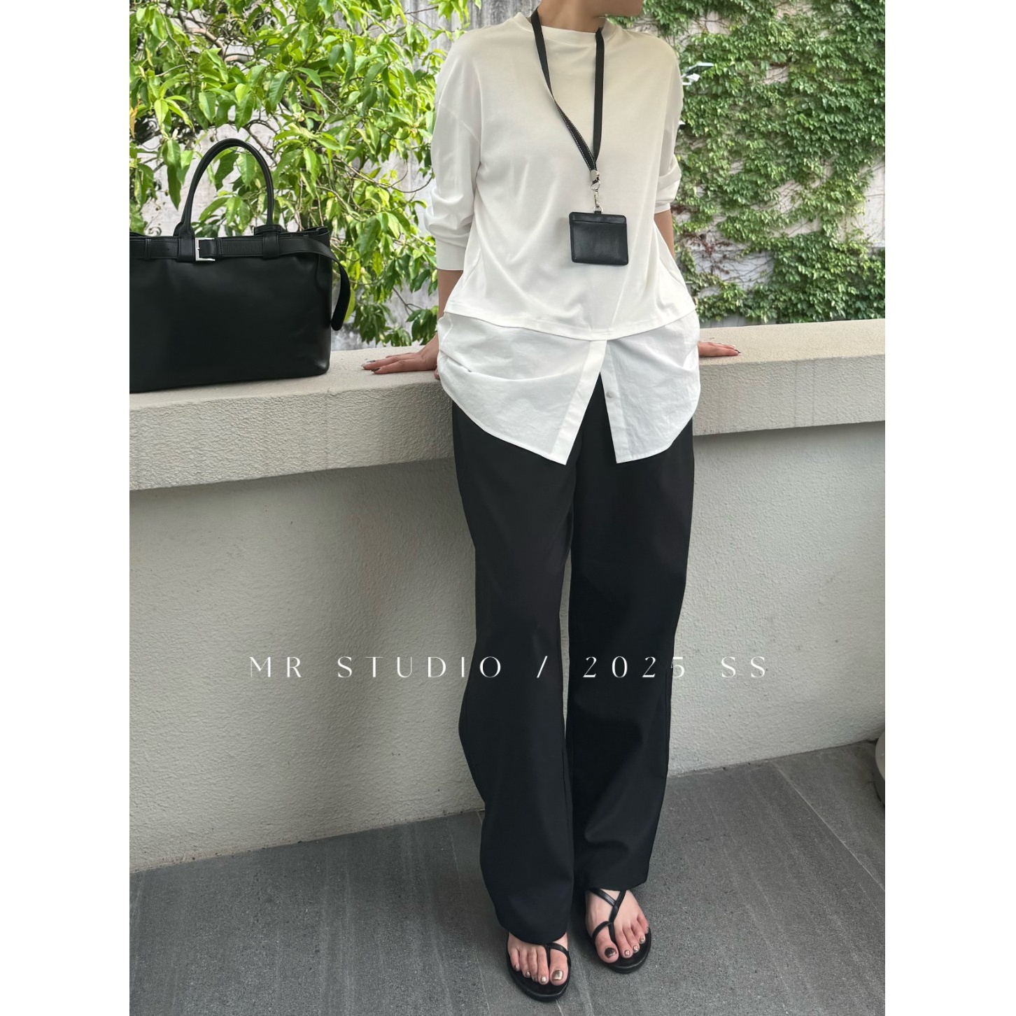 【YILI显瘦女装】时尚百搭飒爽休闲裤 Y0039