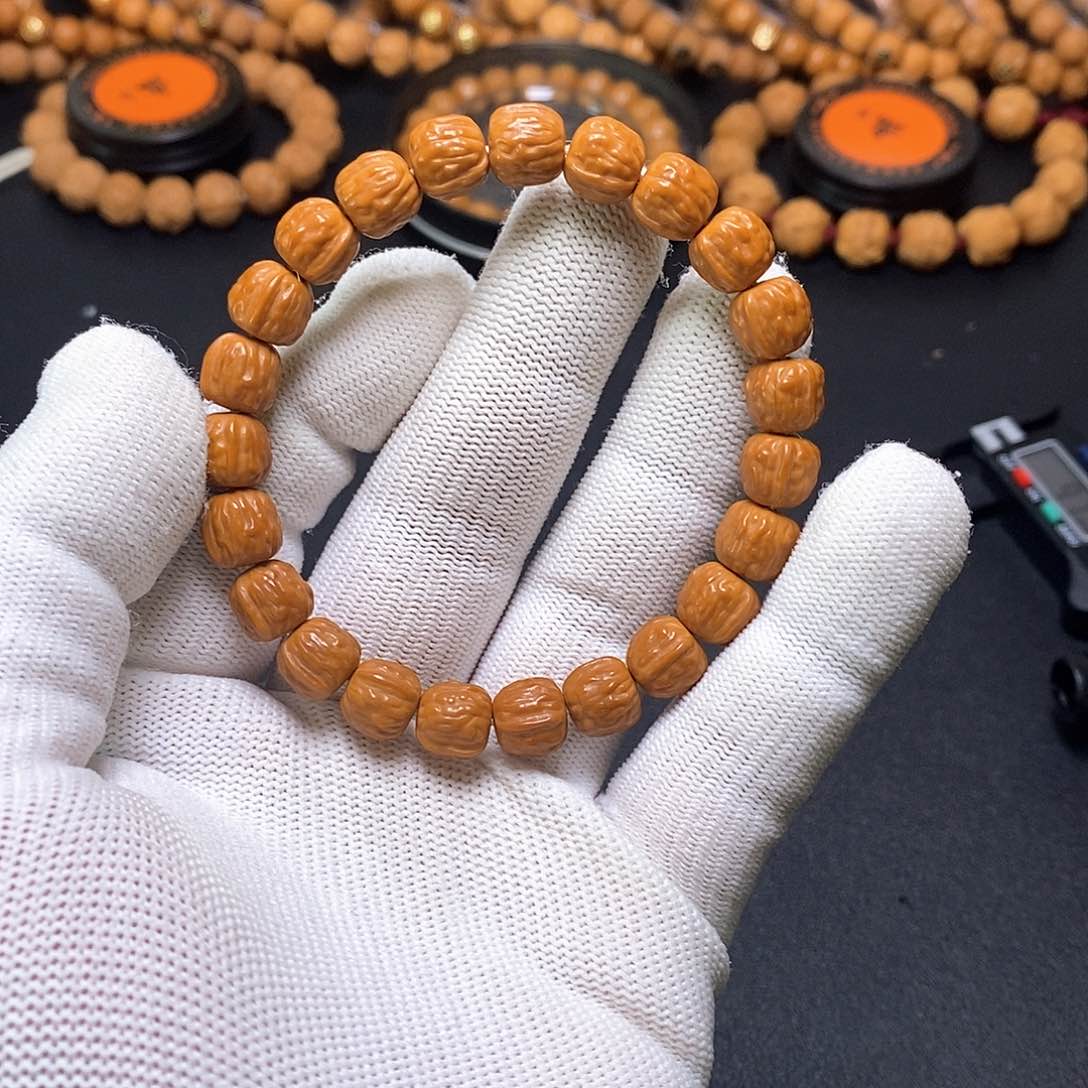 猴头核桃手串蛤蟆头9左右3号