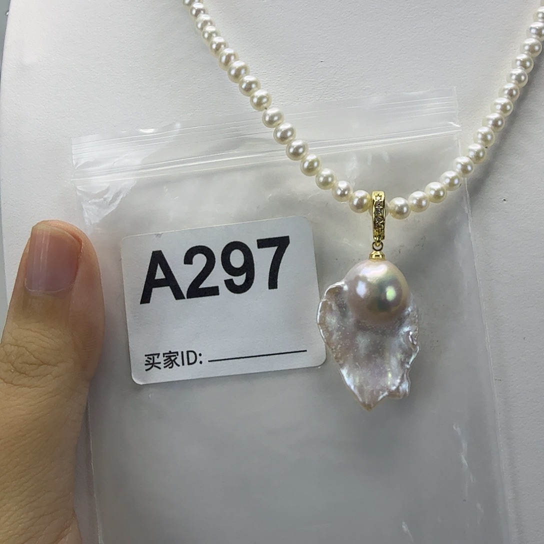 吊坠(不含链)淡水珍珠合金