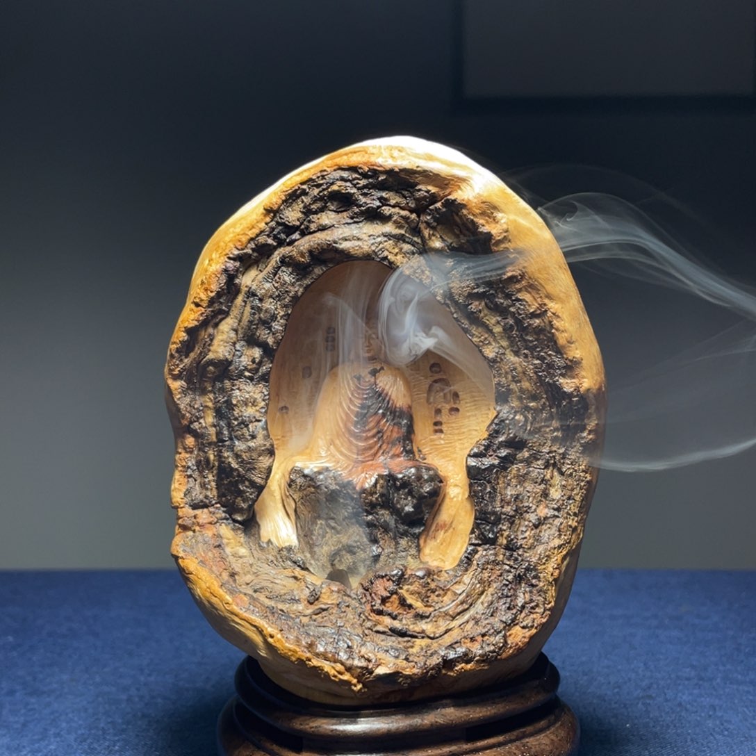 木M****g荔枝木香炉工艺品