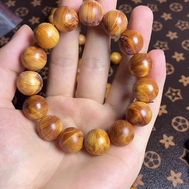 手串/手链柏木（崖柏）崖柏枯木龙胆闪电15mm