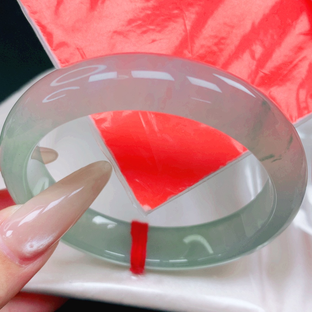 翡翠未镶嵌手镯55