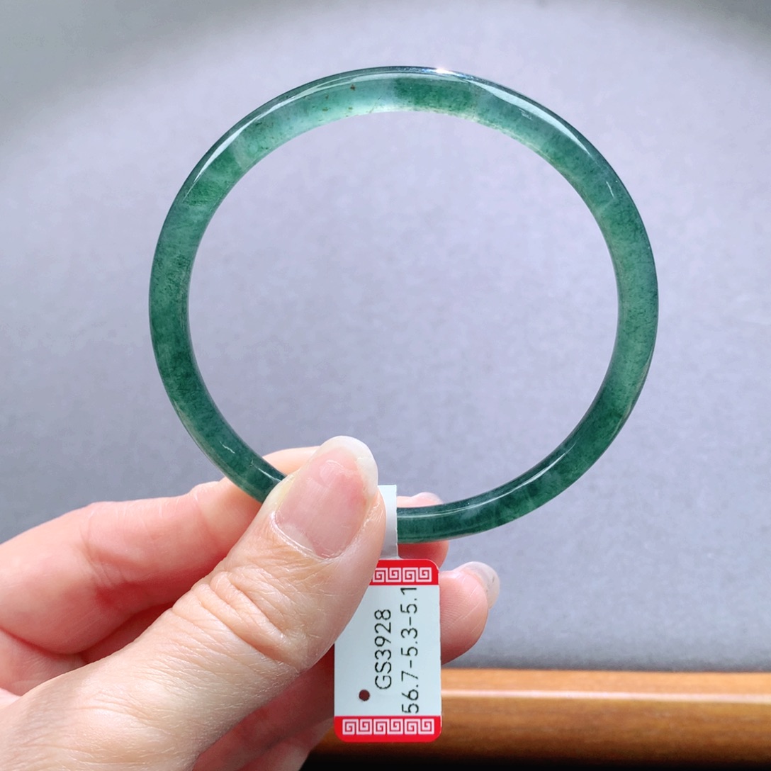 翡翠未镶嵌手镯天然翡翠手镯