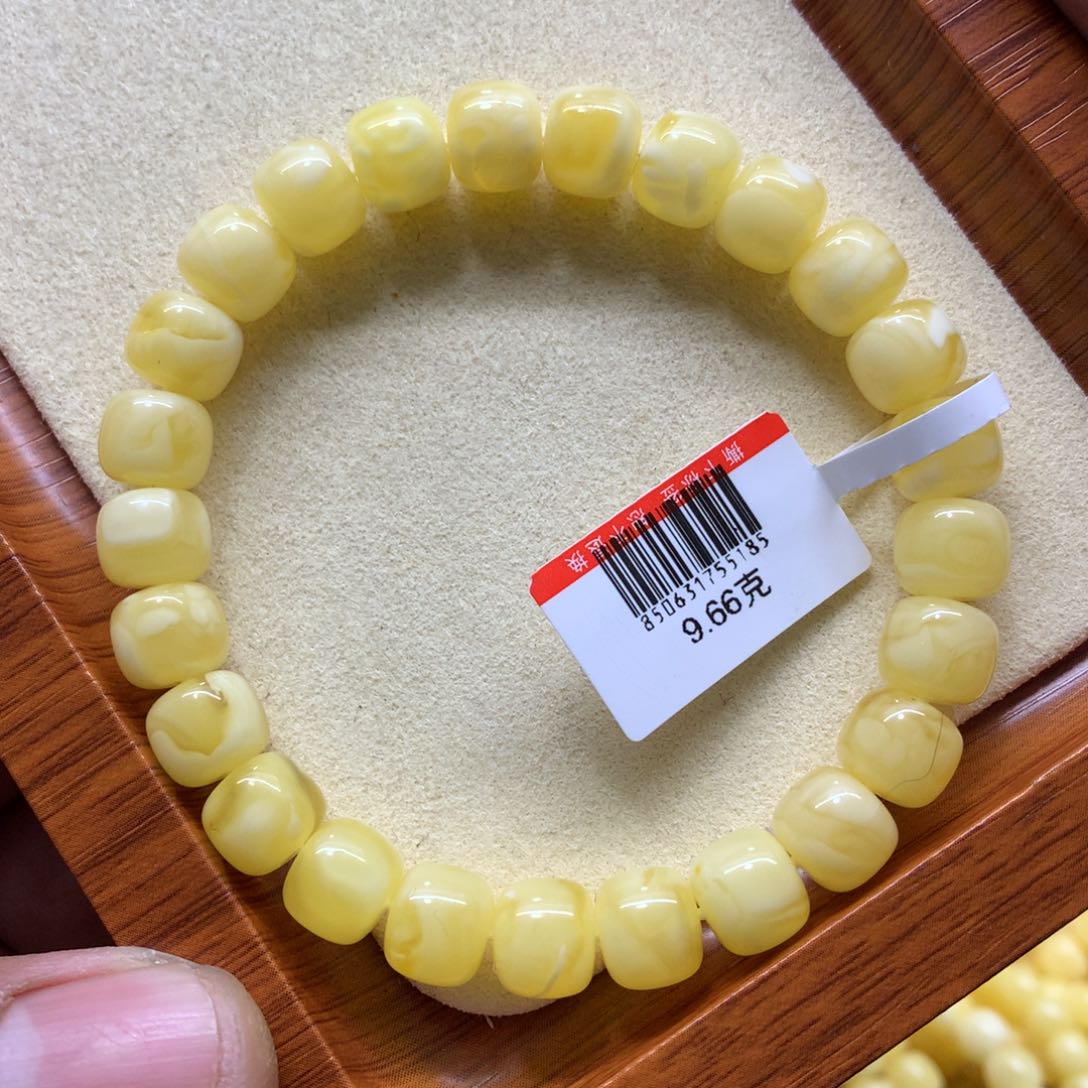 蜜蜡手链未镶嵌蜜蜡