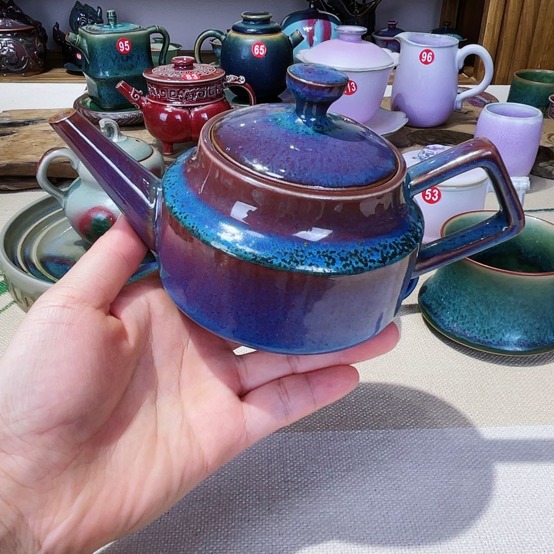 壶禹州钧瓷艺术作品