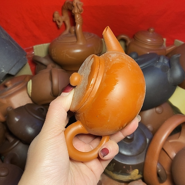 全手工制作宜兴紫砂茶壶