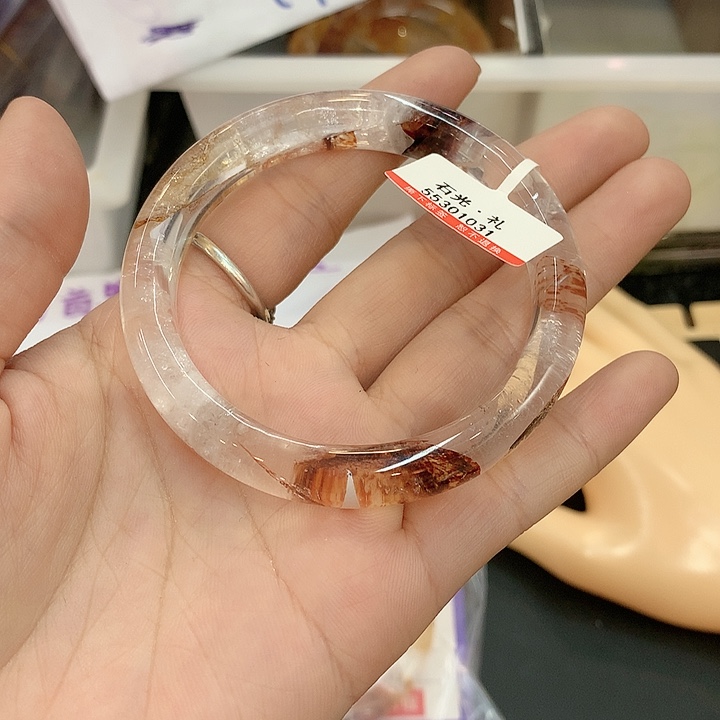 水晶手镯未镶嵌213(54sss)