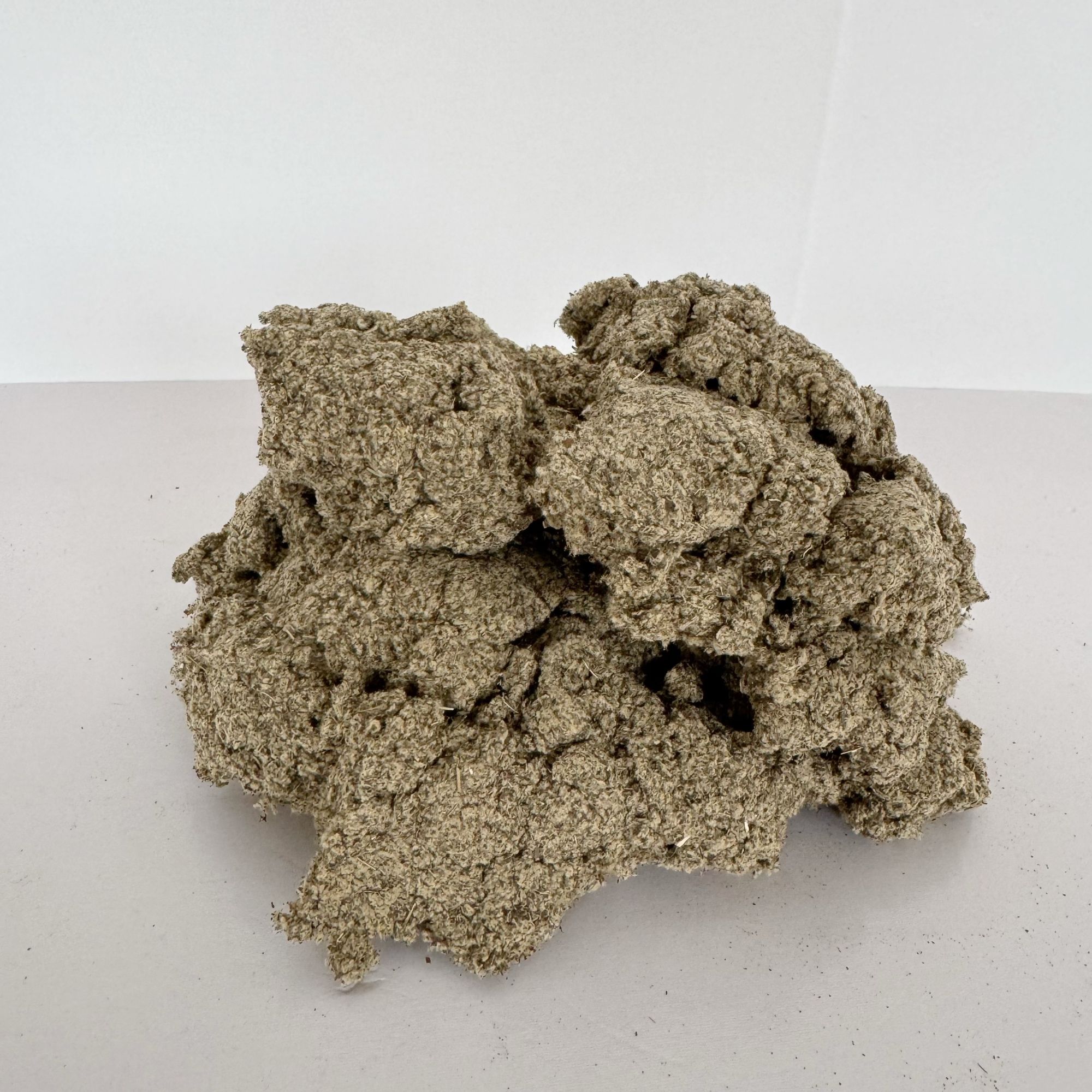手工野生艾叶艾绒批发 三年陈 袋装500克 艾条用纯艾条