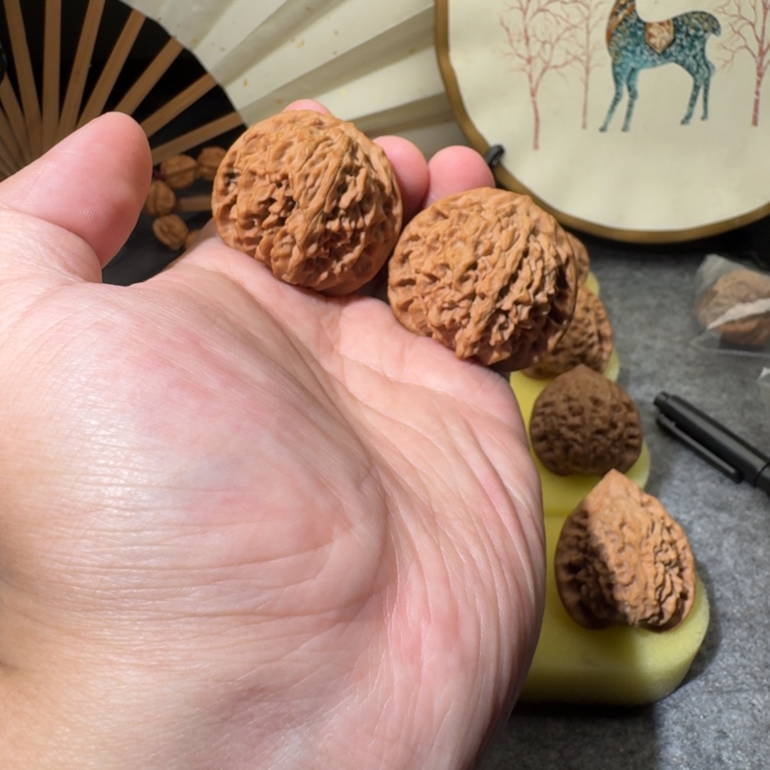 文玩核桃吊坠42龙葵