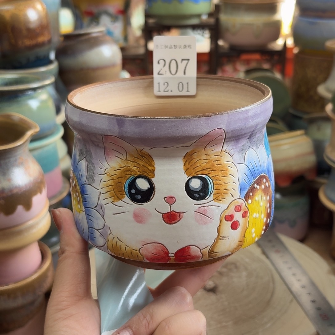 W***奶瓷片景德镇陶瓷手工制作