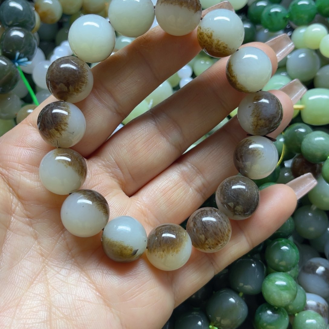 和田玉手链未镶嵌