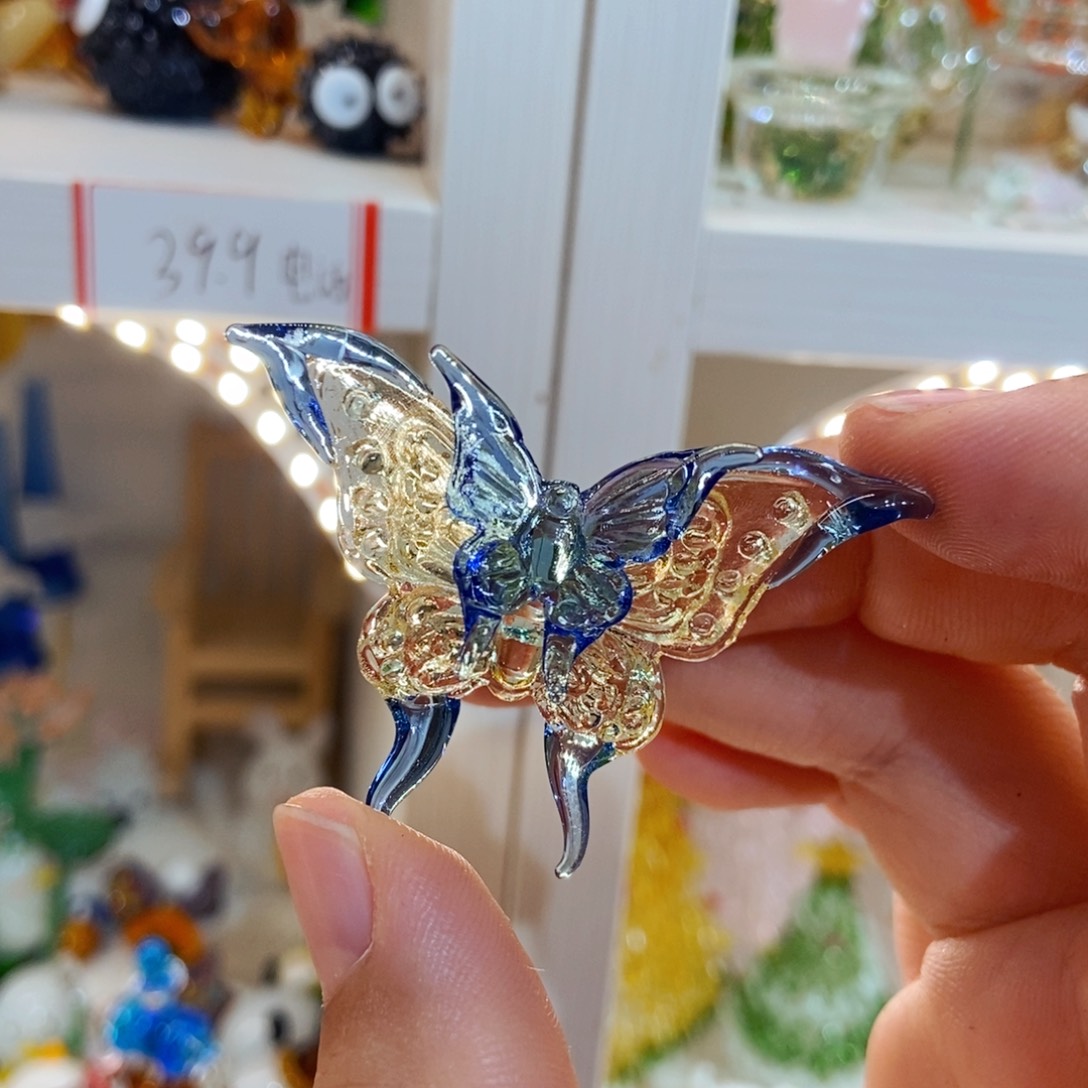 琉璃手工艺品戒指