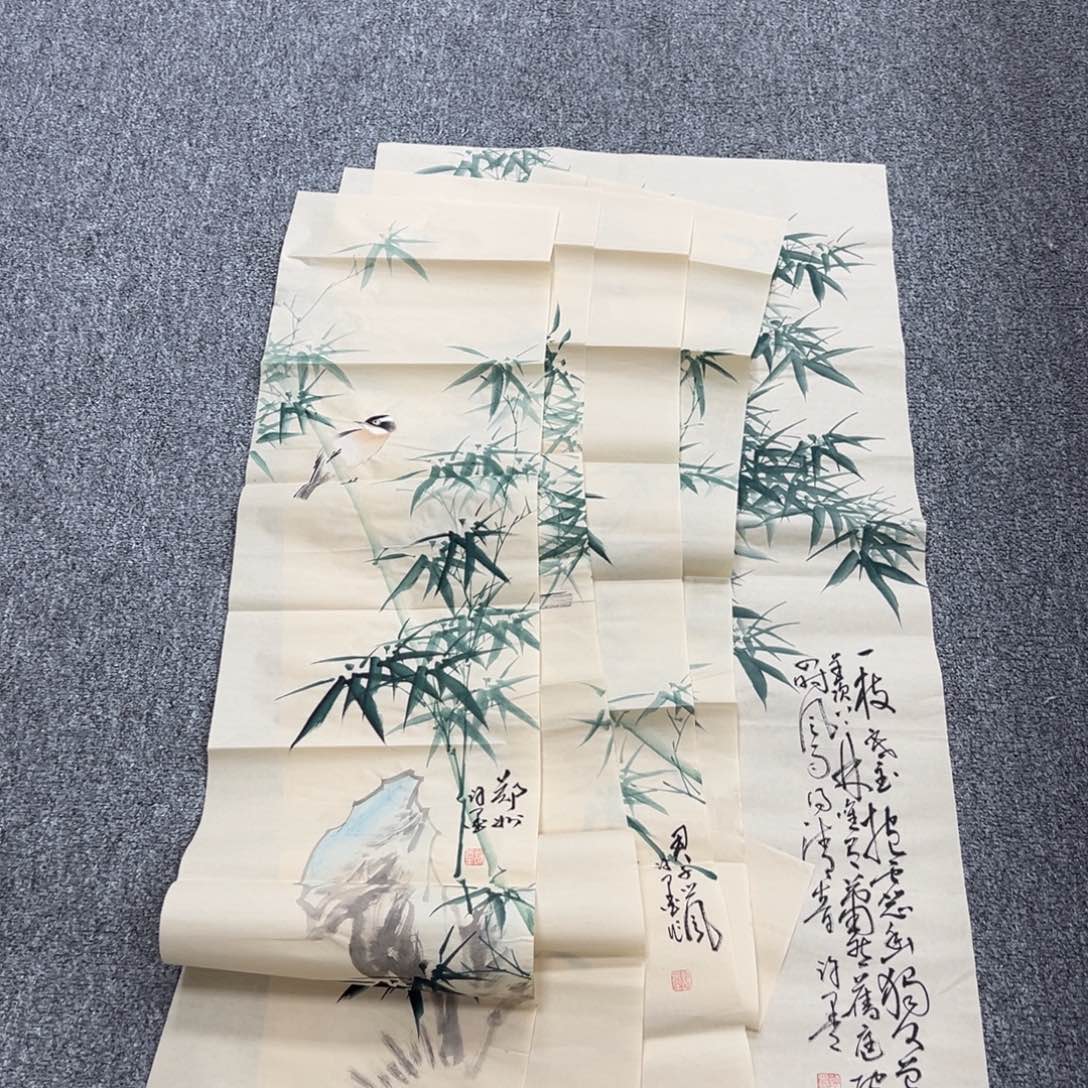 国画纯手绘字画宣纸