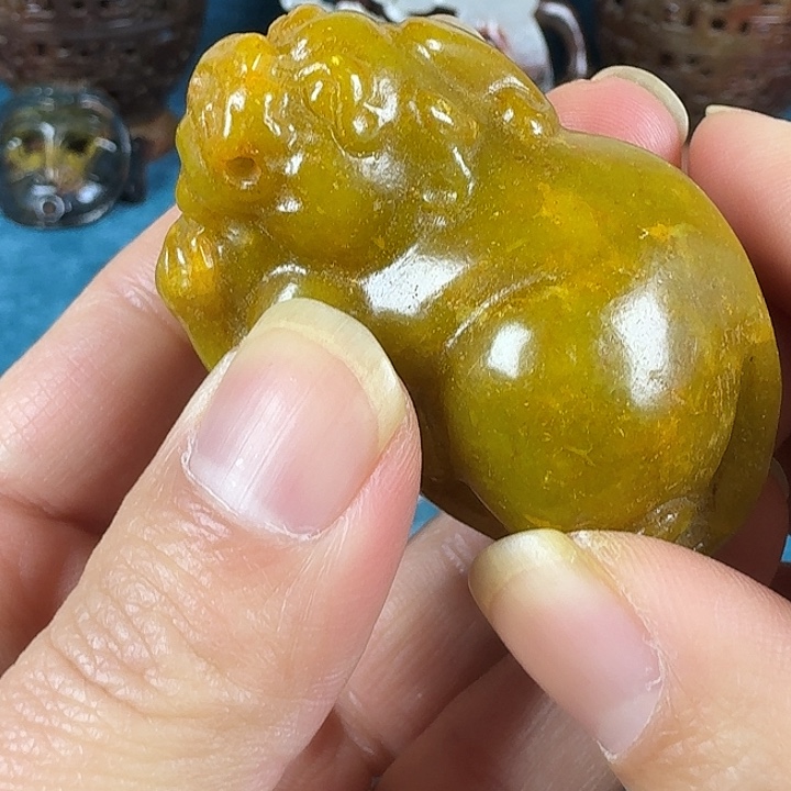 和田玉（糖玉）未镶嵌挂件