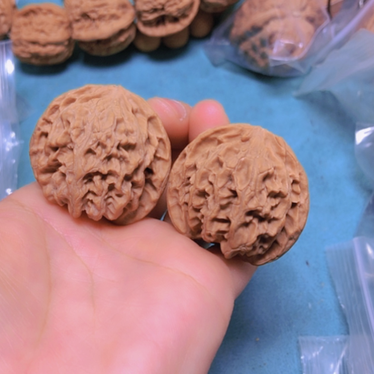 【闪购商品】把件核桃39苹果有修出油