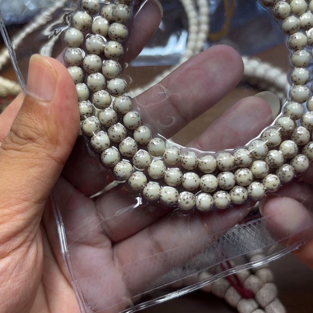 爨***爩手串星月菩提星月石玉料6圆
