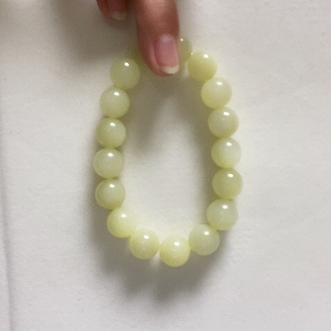 和田玉手串未镶嵌一****o串