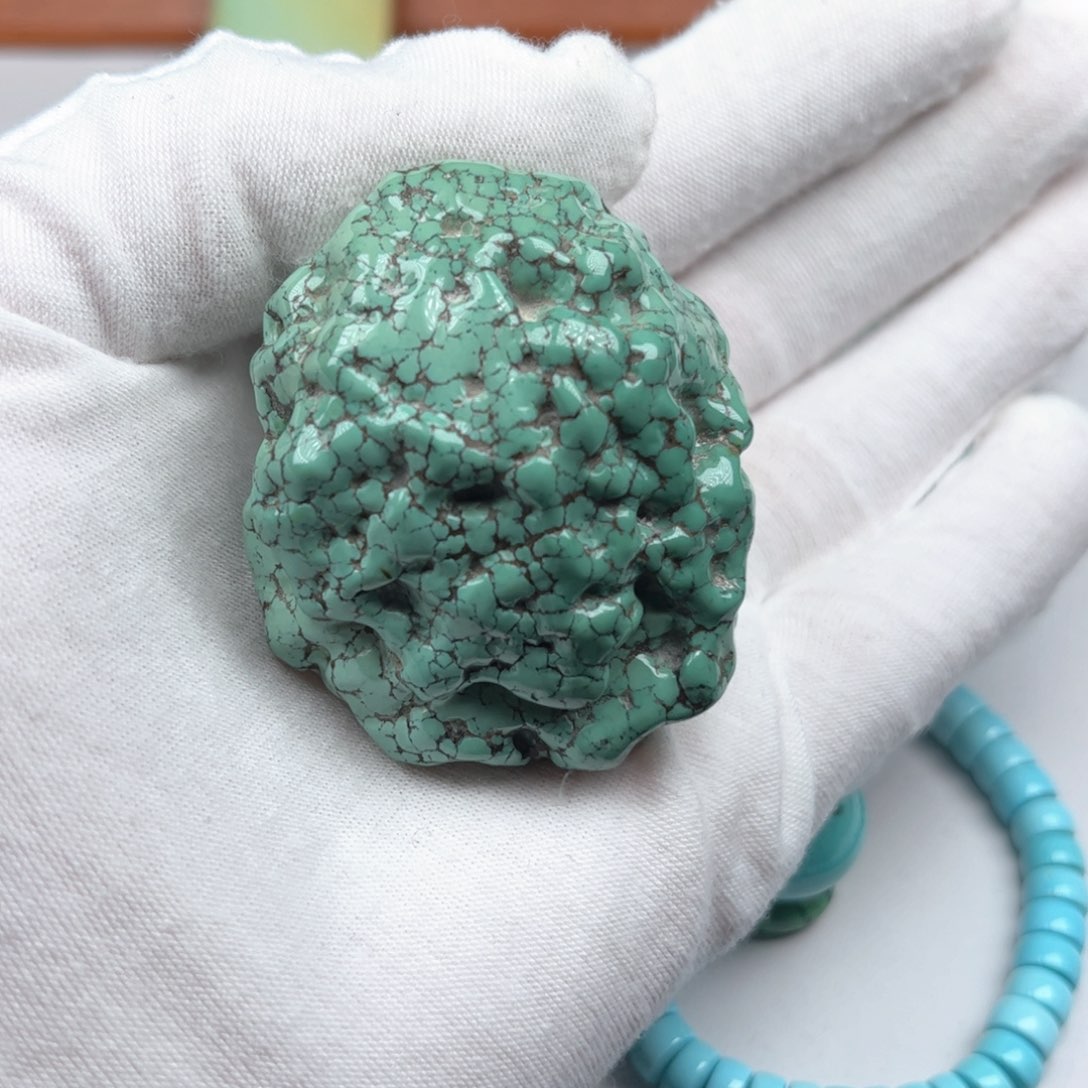 绿松石珠宝奇石未镶嵌