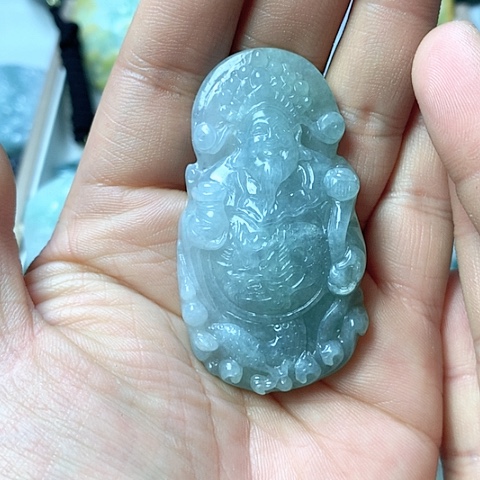 翡翠颈饰未镶嵌天然缅甸翡翠a货