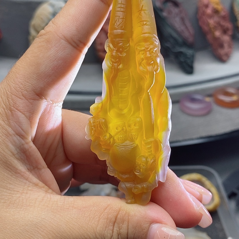 【闪购商品】未镶嵌吊坠定制玛瑙